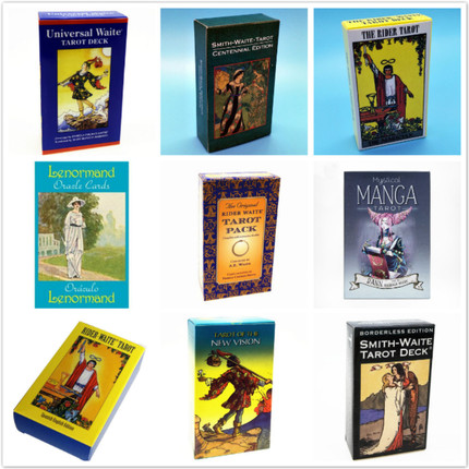 Foreign trade hot English tarot oracle tarot cards board game cards