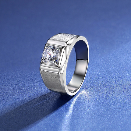 Matte fashionable wedding ring, European style, direct factory sales, wholesale