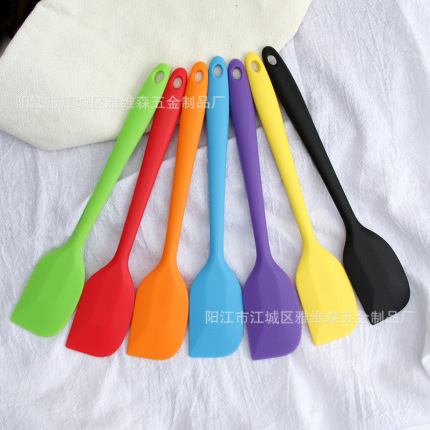 Small silica gel scraper, kitchenware, cream fruit oil, shovel, tools set