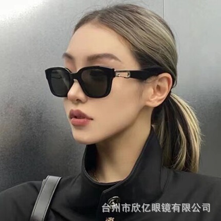 Square sunglasses, 2022, punk style, (in stock)