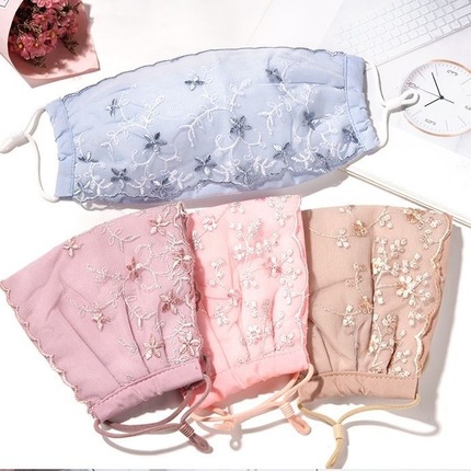Keep warm cotton medical mask for adults, increased thickness, washable